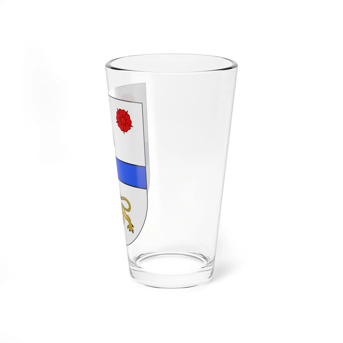 Blason Es famille Baylle Navarre (Spain) (Coat of Arms) Pint Glass 16oz - Go Mug Yourself