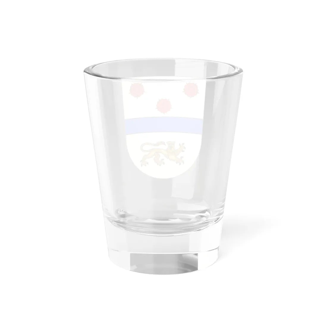 Blason Es famille Baylle Navarre (Spain) (Coat of Arms) Shot Glass 1.5oz - Go Mug Yourself