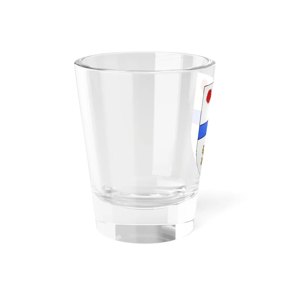 Blason Es famille Baylle Navarre (Spain) (Coat of Arms) Shot Glass 1.5oz - Go Mug Yourself