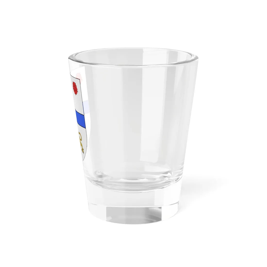Blason Es famille Baylle Navarre (Spain) (Coat of Arms) Shot Glass 1.5oz - Go Mug Yourself