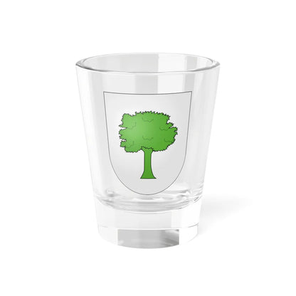 Blason Es Famille Berbinzana Navarre (Spain) (Coat of Arms) Shot Glass 1.5oz 1.5oz - Go Mug Yourself