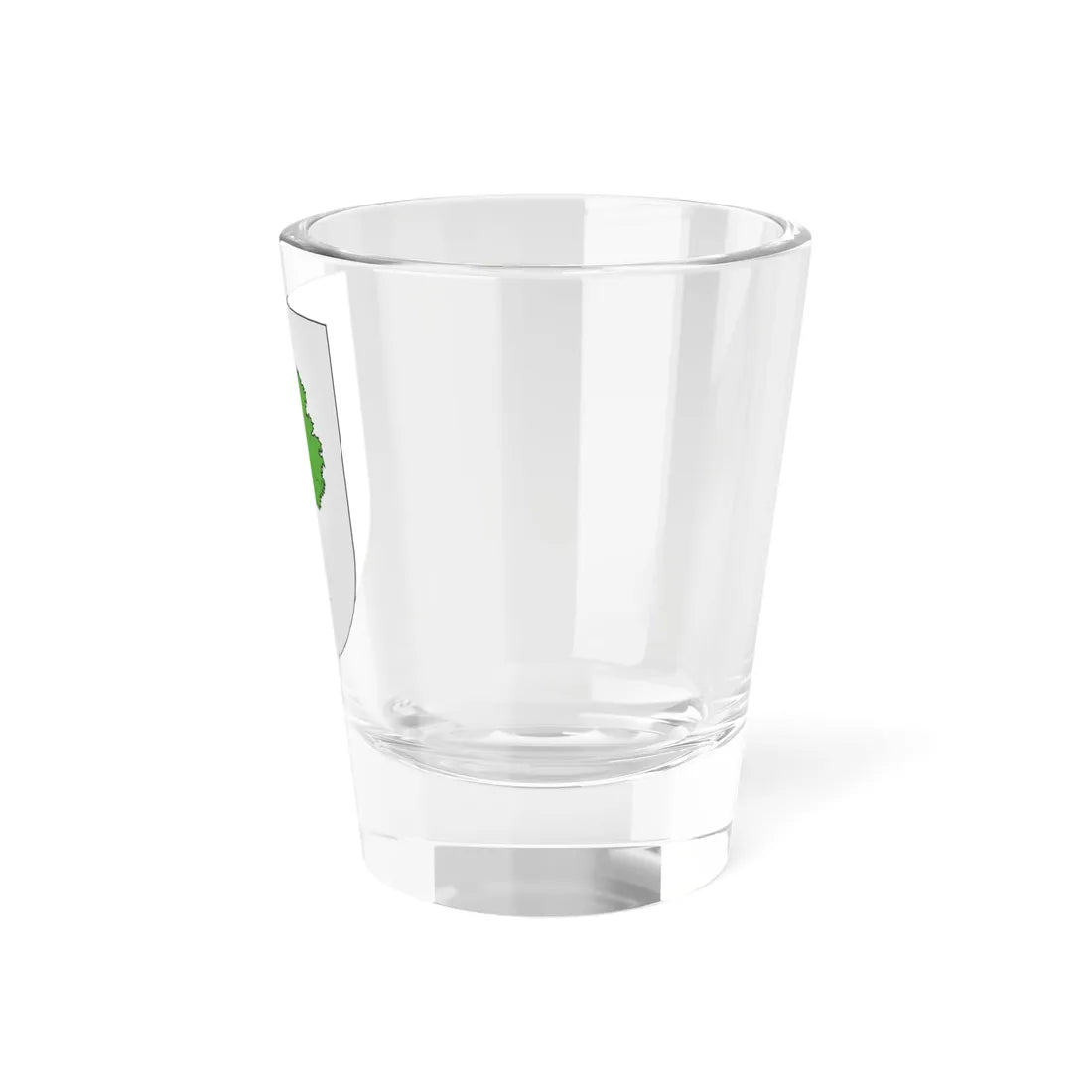 Blason Es Famille Berbinzana Navarre (Spain) (Coat of Arms) Shot Glass 1.5oz - Go Mug Yourself