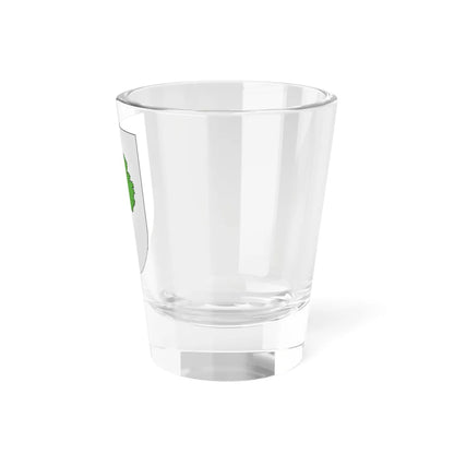 Blason Es Famille Berbinzana Navarre (Spain) (Coat of Arms) Shot Glass 1.5oz - Go Mug Yourself