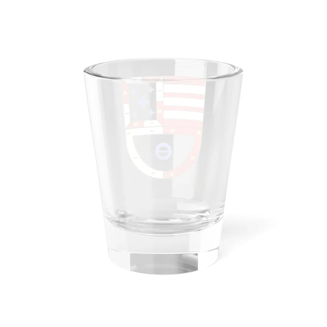 Blason Es famille Caparroso Navarre (Spain) (Coat of Arms) Shot Glass 1.5oz - Go Mug Yourself