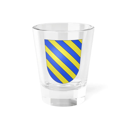 Blason Es famille Ciaurriz Navarre (Spain) (Coat of Arms) Shot Glass 1.5oz 1.5oz - Go Mug Yourself