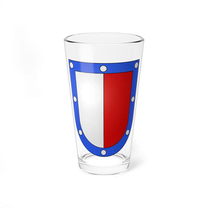 Blason Es famille Corella Navarre (Spain) (Coat of Arms) Pint Glass 16oz 16oz - Go Mug Yourself