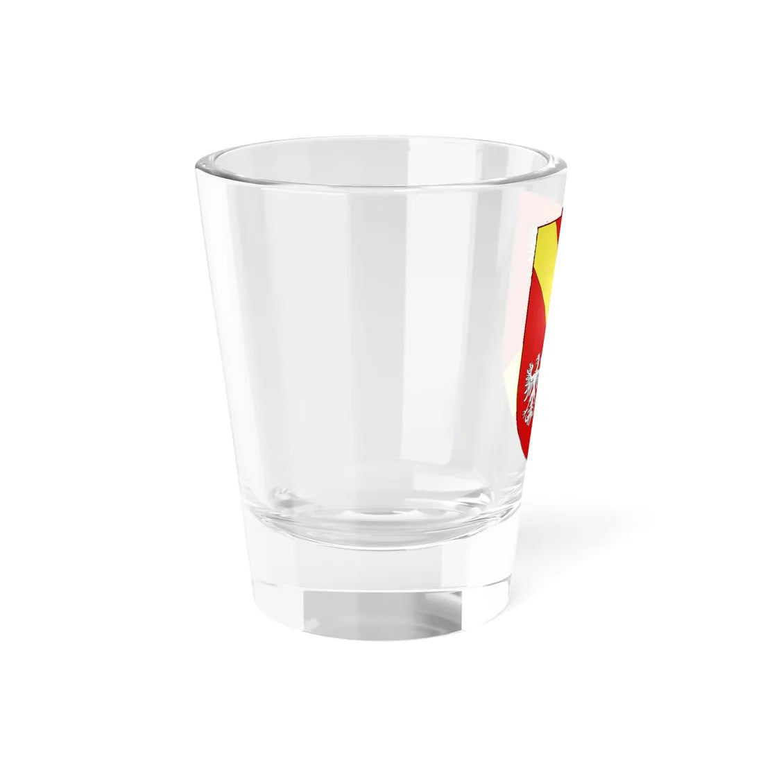 Blason Es famille Cugui Navarre (Spain) (Coat of Arms) Shot Glass 1.5oz - Go Mug Yourself