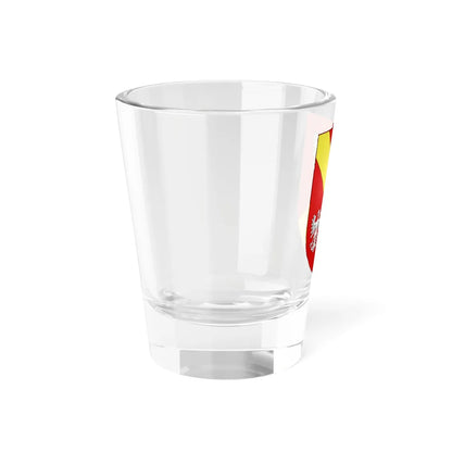 Blason Es famille Cugui Navarre (Spain) (Coat of Arms) Shot Glass 1.5oz - Go Mug Yourself