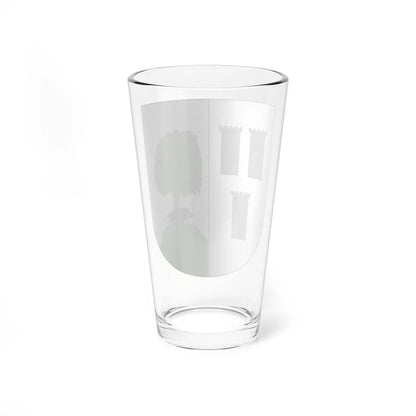 Blason Es famille Eguina Navarre (Spain) (Coat of Arms) Pint Glass 16oz - Go Mug Yourself