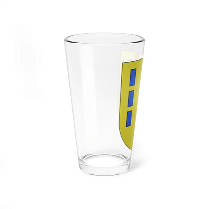 Blason Es famille Elcarte Navarre (Spain) (Coat of Arms) Pint Glass 16oz - Go Mug Yourself