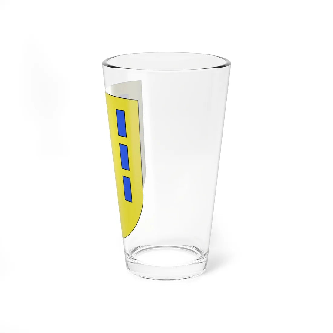Blason Es famille Elcarte Navarre (Spain) (Coat of Arms) Pint Glass 16oz - Go Mug Yourself