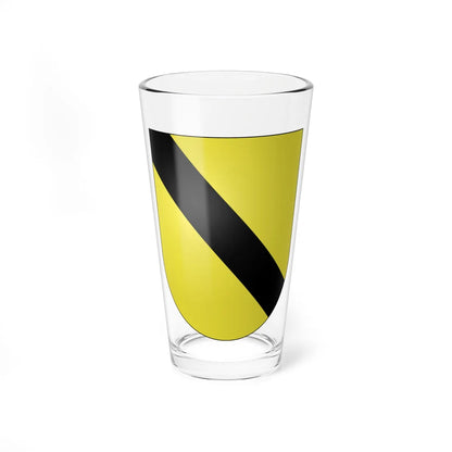 Blason Es famille Eslava Navarre (Spain) (Coat of Arms) Pint Glass 16oz 16oz - Go Mug Yourself