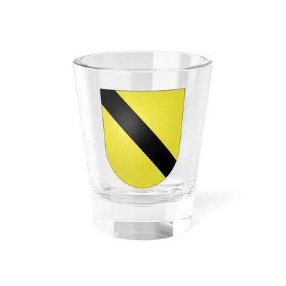 Blason Es famille Eslava Navarre (Spain) (Coat of Arms) Shot Glass 1.5oz 1.5oz - Go Mug Yourself