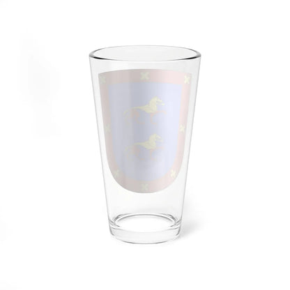 Blason Es famille Eulate Navarre (Spain) (Coat of Arms) Pint Glass 16oz - Go Mug Yourself