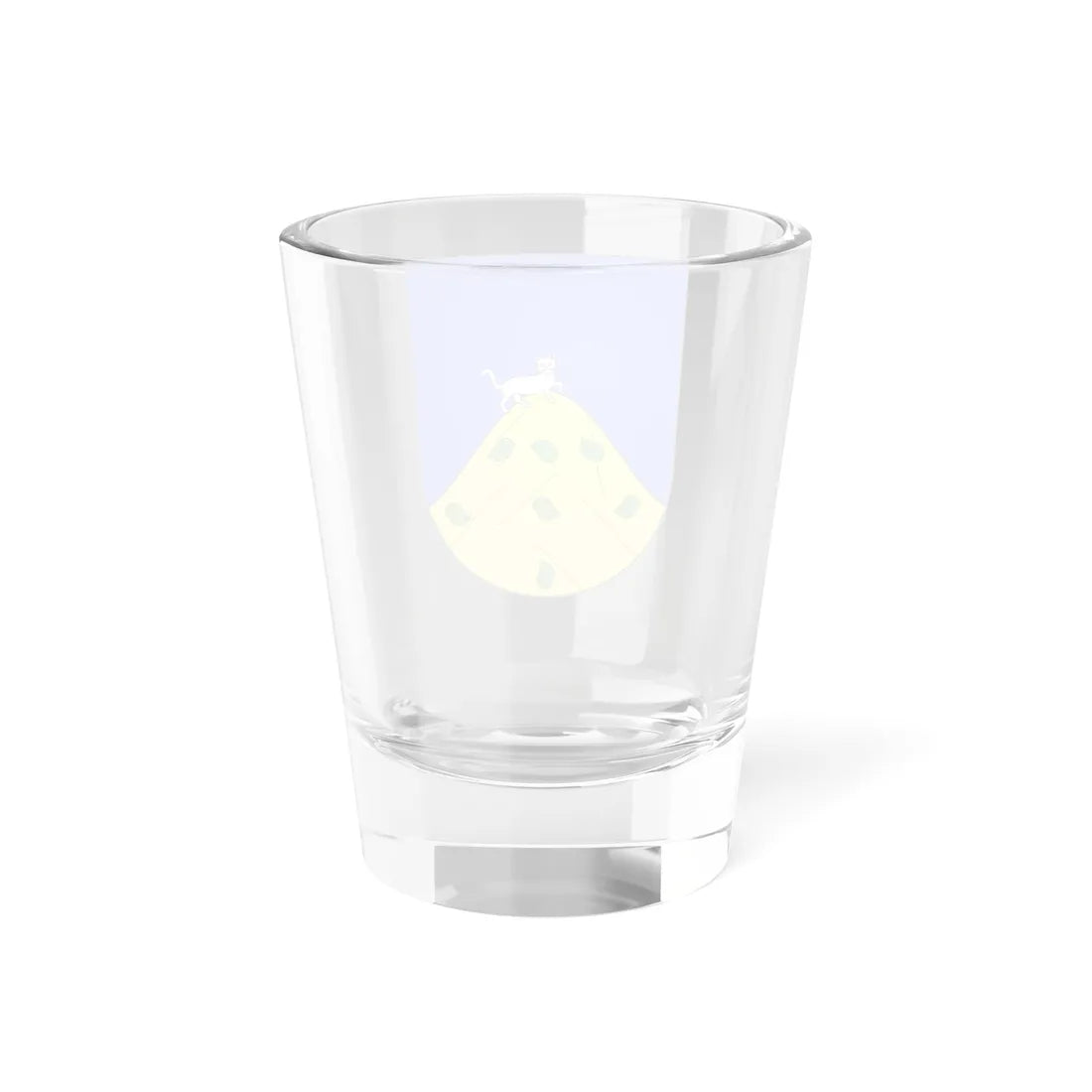 Blason Es famille Falces Navarre (Spain) (Coat of Arms) Shot Glass 1.5oz - Go Mug Yourself
