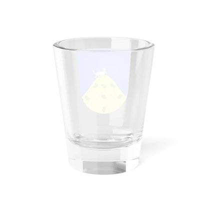 Blason Es famille Falces Navarre (Spain) (Coat of Arms) Shot Glass 1.5oz - Go Mug Yourself