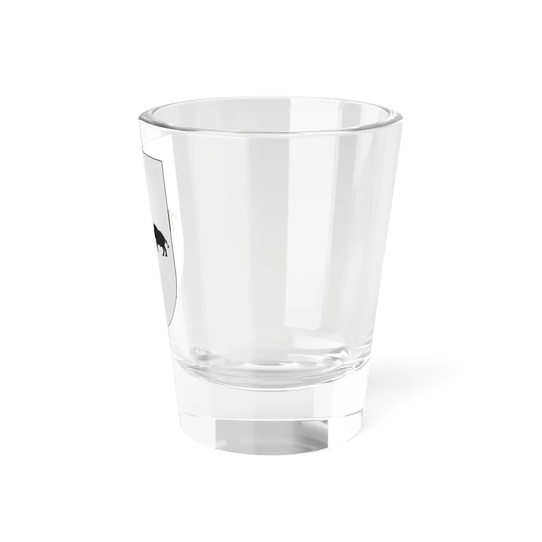 Blason Es famille Fernandez-de-Bea Navarre (Spain) (Coat of Arms) Shot Glass 1.5oz - Go Mug Yourself
