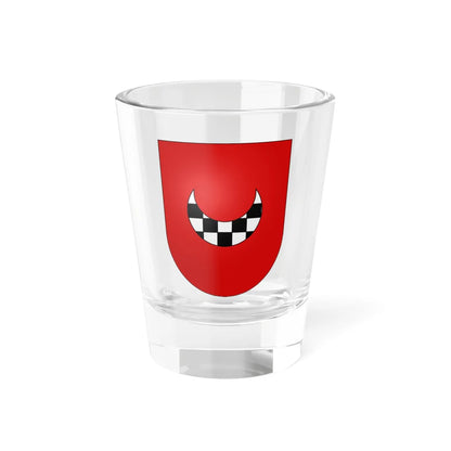 Blason Es famille Galdeano Navarre (Spain) (Coat of Arms) Shot Glass 1.5oz 1.5oz - Go Mug Yourself