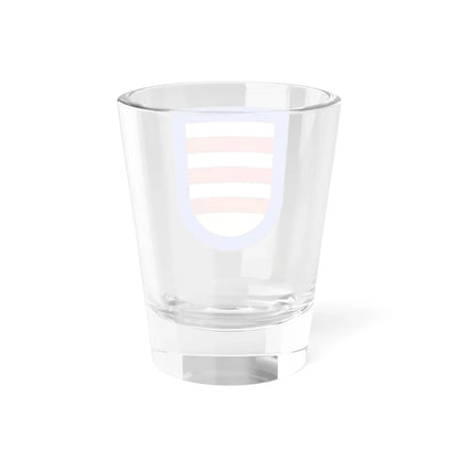 Blason Es famille Garinoain Navarre (Spain) (Coat of Arms) Shot Glass 1.5oz - Go Mug Yourself