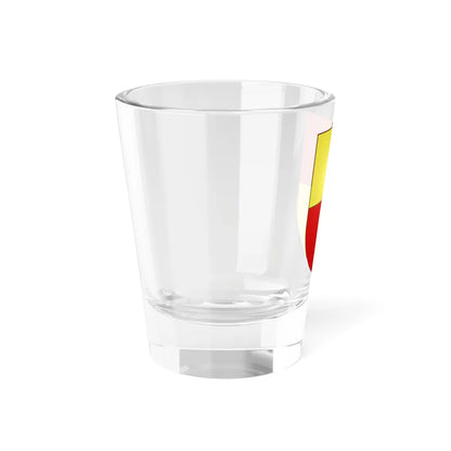Blason Es famille Gontaut-Saint-Geniez Navarre (Spain) (Coat of Arms) Shot Glass 1.5oz - Go Mug Yourself