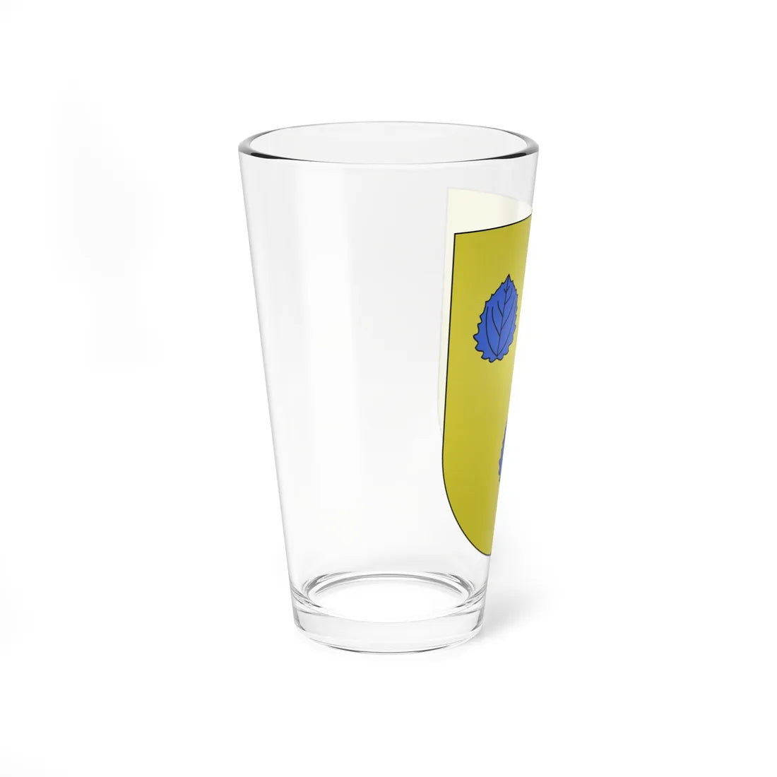 Blason Es famille Idoyeta Navarre (Spain) (Coat of Arms) Pint Glass 16oz - Go Mug Yourself