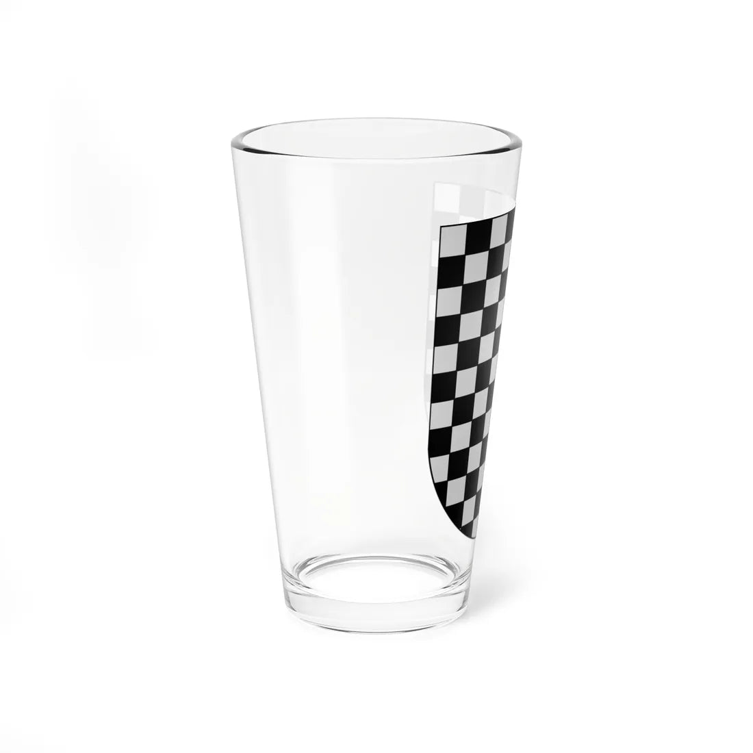 Blason Es famille Iguereta Baztan (Spain) (Coat of Arms) Pint Glass 16oz - Go Mug Yourself