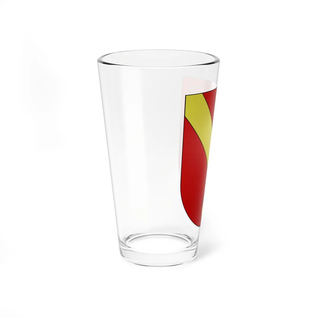 Blason Es famille Iza Navarre (Spain) (Coat of Arms) Pint Glass 16oz - Go Mug Yourself
