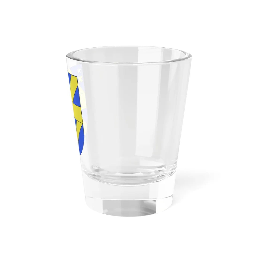 Blason Es famille Jacoisti Navarre (Spain) (Coat of Arms) Shot Glass 1.5oz - Go Mug Yourself
