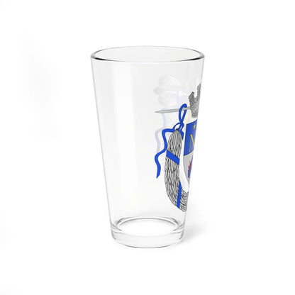 Blason et ornements ville fr Dunkerque-Empire Nord2 (France) (Coat of Arms) Pint Glass 16oz - Go Mug Yourself