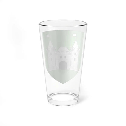 Blason fam fr Aboville d (France) (Coat of Arms) Pint Glass 16oz - Go Mug Yourself