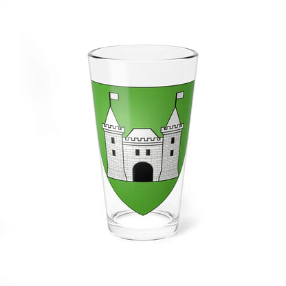 Blason fam fr Aboville d (France) (Coat of Arms) Pint Glass 16oz - Go Mug Yourself