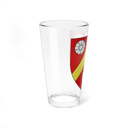 Blason fam fr adam2 (France) (Coat of Arms) Pint Glass 16oz - Go Mug Yourself