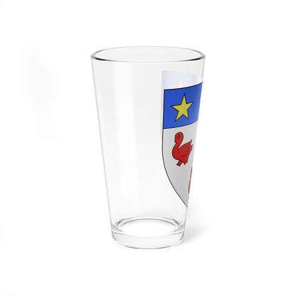 Blason fam fr Allain (France) (Coat of Arms) Pint Glass 16oz - Go Mug Yourself