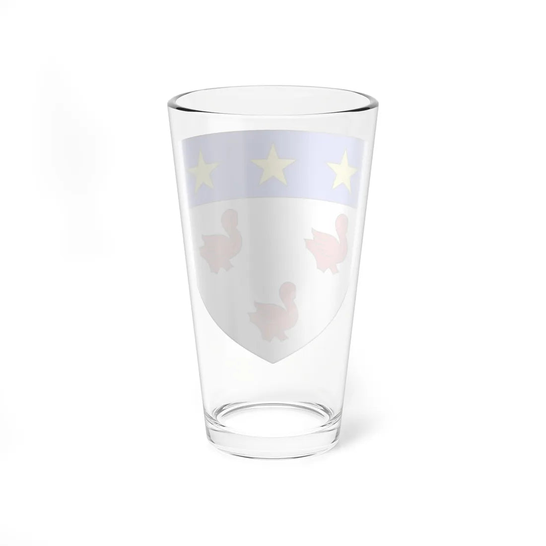 Blason fam fr Allain (France) (Coat of Arms) Pint Glass 16oz - Go Mug Yourself