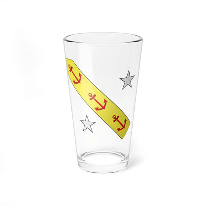 Blason fam fr Angot de Rotours (France) (Coat of Arms) Pint Glass 16oz 16oz - Go Mug Yourself