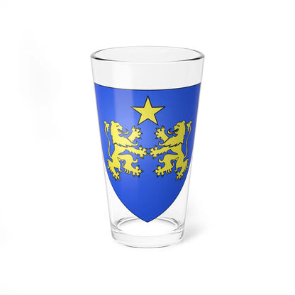 Blason fam fr dAllemagne de Provence (France) (Coat of Arms) Pint Glass 16oz - Go Mug Yourself