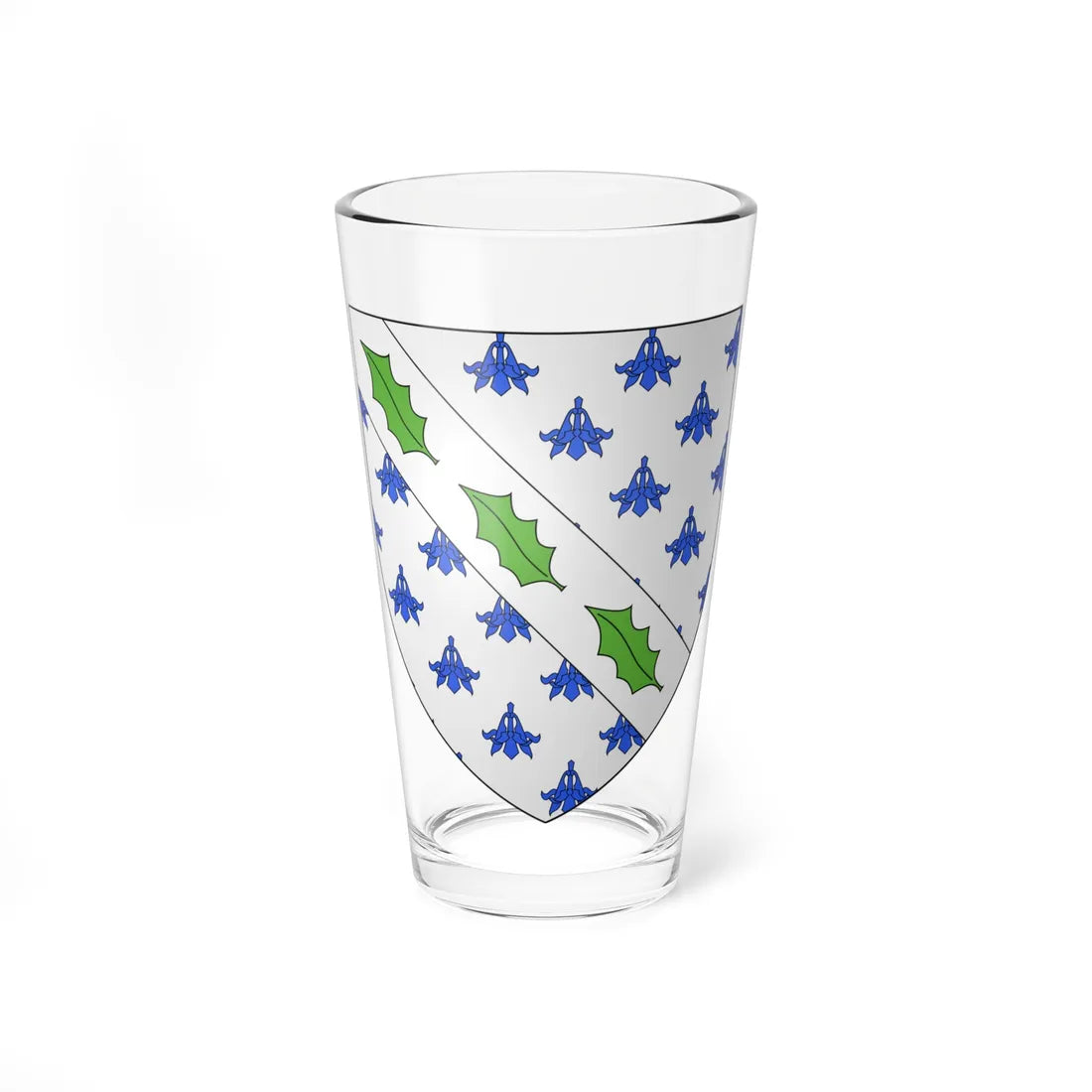 Blason fam fr dArdenne (France) (Coat of Arms) Pint Glass 16oz 16oz - Go Mug Yourself