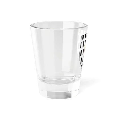Blason fam fr LAllemand (France) (Coat of Arms) Shot Glass 1.5oz - Go Mug Yourself