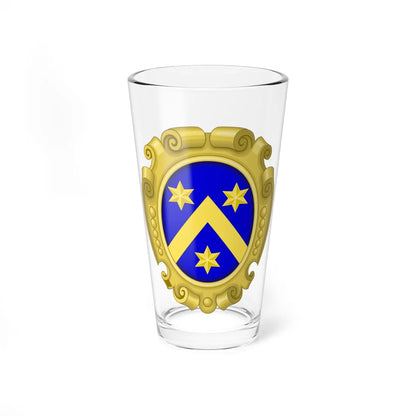 Blason fam it Firenze Santa Maria Novella (Italy) (Coat of Arms) Pint Glass 16oz 16oz - Go Mug Yourself