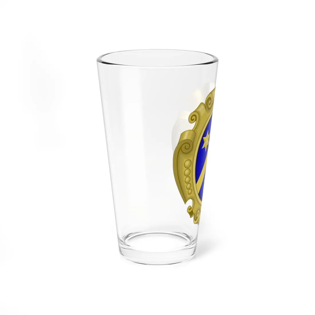 Blason fam it Firenze Santa Maria Novella (Italy) (Coat of Arms) Pint Glass 16oz - Go Mug Yourself
