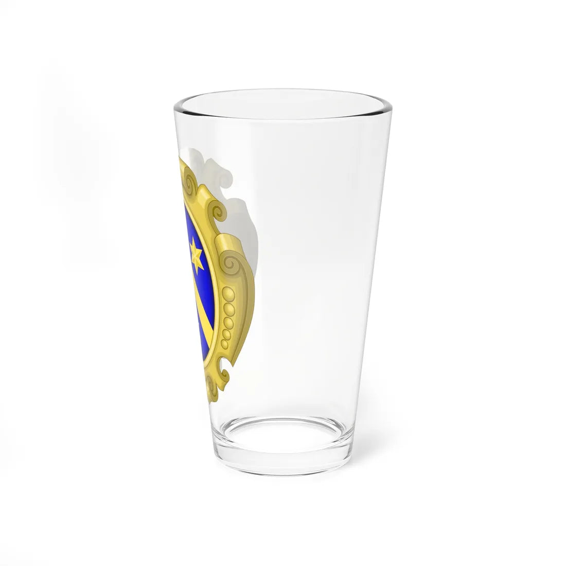 Blason fam it Firenze Santa Maria Novella (Italy) (Coat of Arms) Pint Glass 16oz - Go Mug Yourself