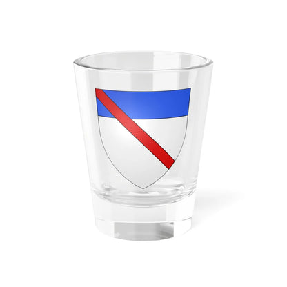 Blason fam it Saluzzo di Matone (Italy) (Coat of Arms) Shot Glass 1.5oz 1.5oz - Go Mug Yourself