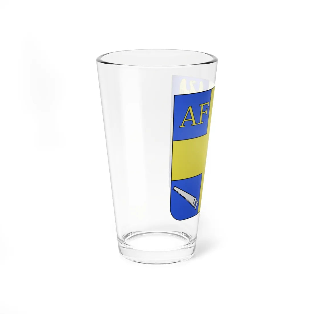 Blason famille Abu-Fanous (Egypt) (Coat of Arms) Pint Glass 16oz - Go Mug Yourself