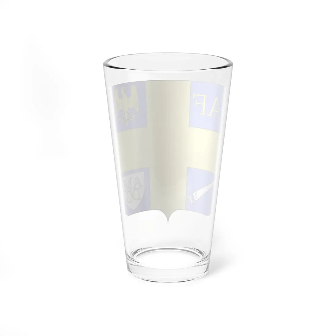 Blason famille Abu-Fanous (Egypt) (Coat of Arms) Pint Glass 16oz - Go Mug Yourself