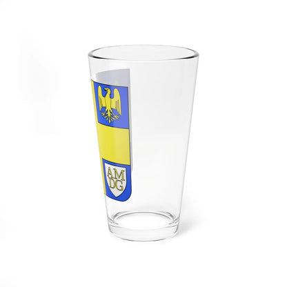 Blason famille Abu-Fanous (Egypt) (Coat of Arms) Pint Glass 16oz - Go Mug Yourself