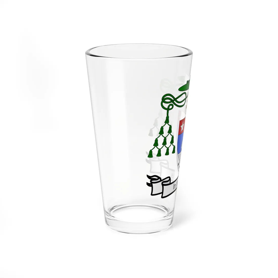 Blason Famille Affre de Saint Rome (France) (Coat of Arms) Pint Glass 16oz - Go Mug Yourself