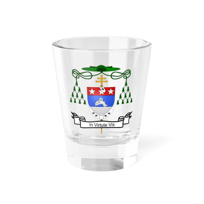 Blason Famille Affre de Saint Rome (France) (Coat of Arms) Shot Glass 1.5oz 1.5oz - Go Mug Yourself