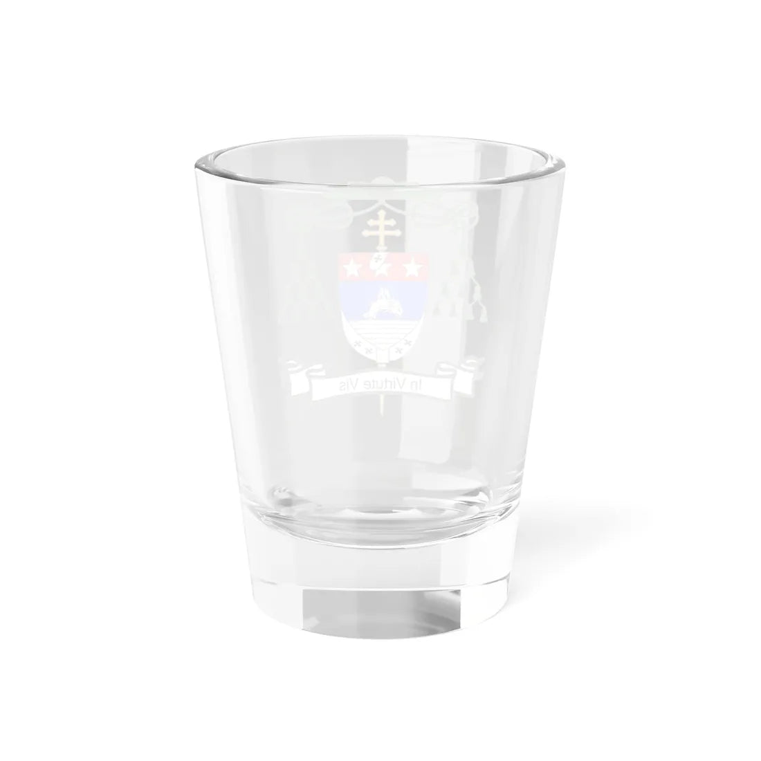 Blason Famille Affre de Saint Rome (France) (Coat of Arms) Shot Glass 1.5oz - Go Mug Yourself