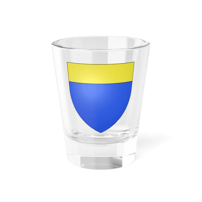 Blason famille Agrain (France) (Coat of Arms) Shot Glass 1.5oz 1.5oz - Go Mug Yourself