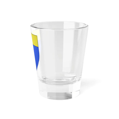 Blason famille Agrain (France) (Coat of Arms) Shot Glass 1.5oz - Go Mug Yourself